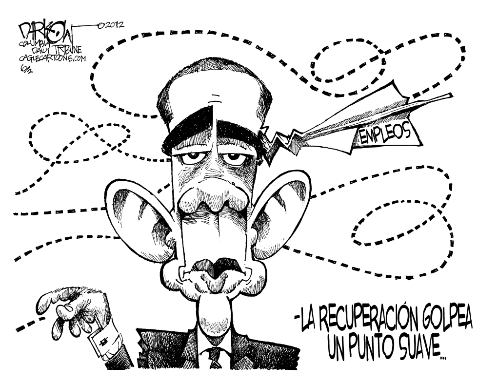  EL PUNTO SUAVE DE OBAMA by John Darkow