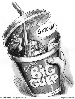 MAYOR BLOOMBERG - BIG GULP POLICE by Taylor Jones