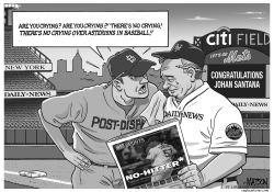 NEW YORK DAILY NEWS CRYING IN BASEBALL by RJ Matson