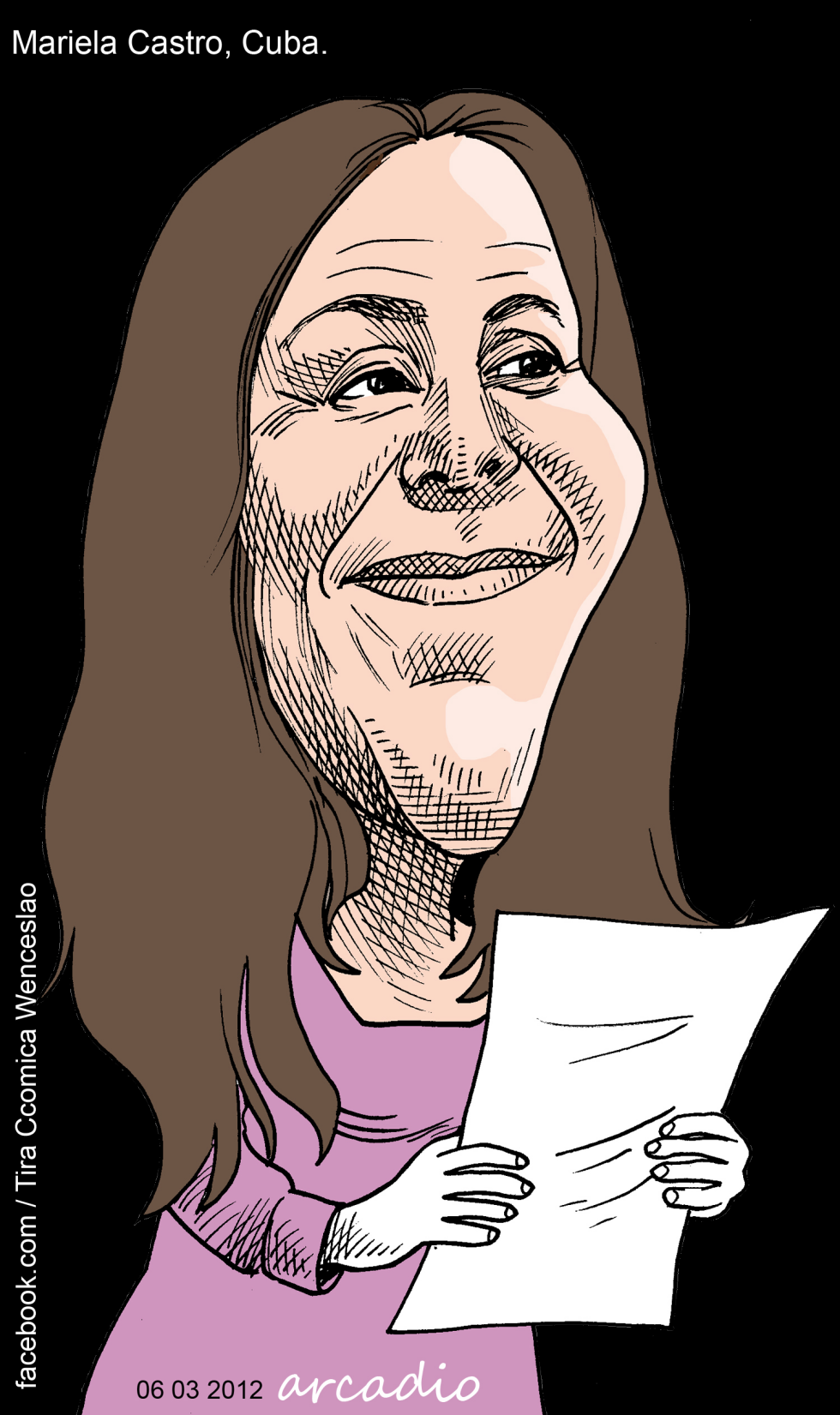  MARIELA CASTRO HIJA DE RAúL by Arcadio Esquivel