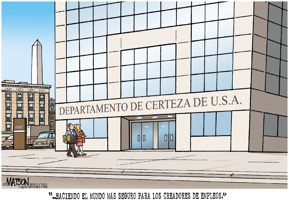  DEPARTAMENTO DE CERTEZA DE USA by RJ Matson