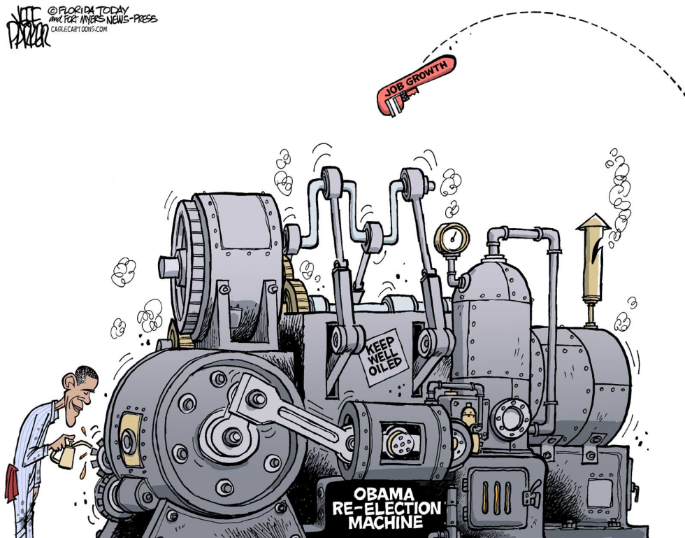  JOB GROWTH WRECKING OBAMA CAMPAIGN by Jeff Parker