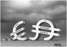 EURO CRISIS THREATENS US ECONOMIC GROWTH by RJ Matson