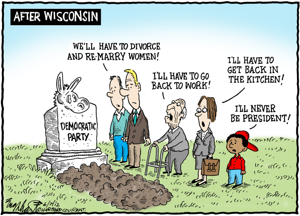  AFTER WISCONSIN by Bob Englehart