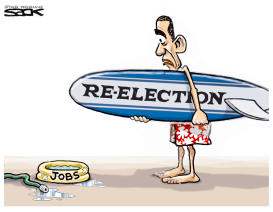 OBAMAS RE ELECTION by Steve Sack