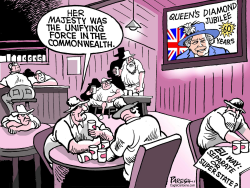 BRITISH QUEEN'S JUBILEE by Paresh Nath