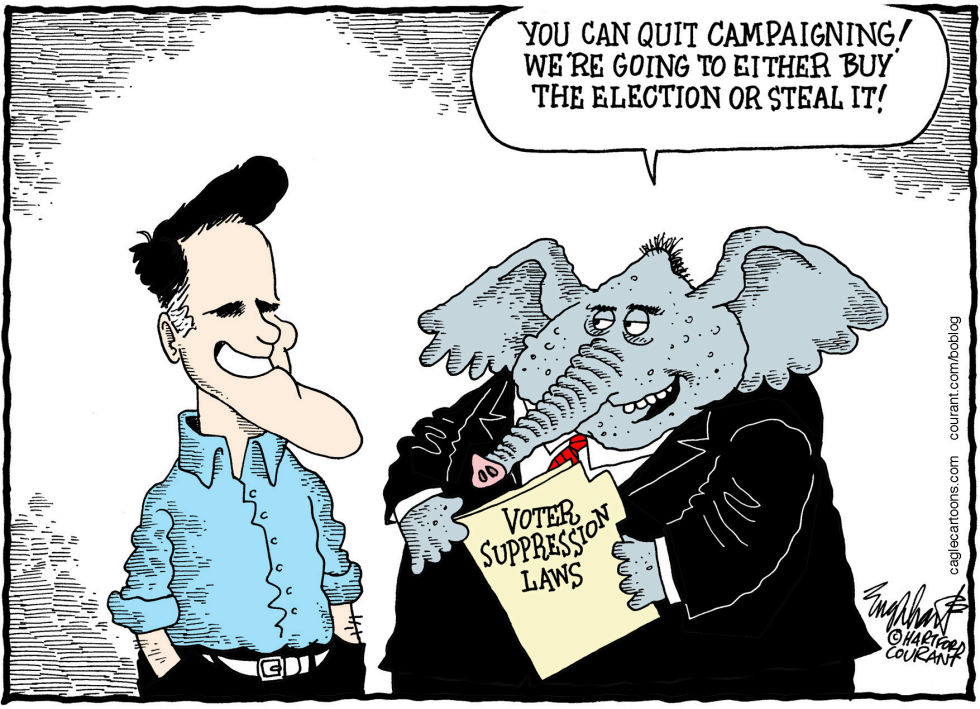  REPUBLICAN THIEVES by Bob Englehart