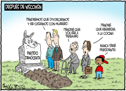 DESPUES DE WISCONSIN by Bob Englehart