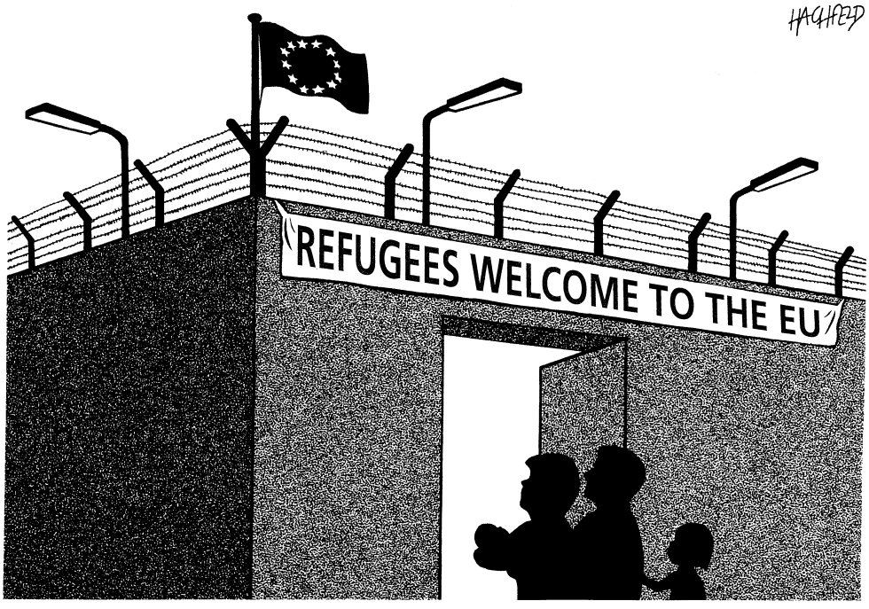  REFUGEES IN THE EU by Rainer Hachfeld