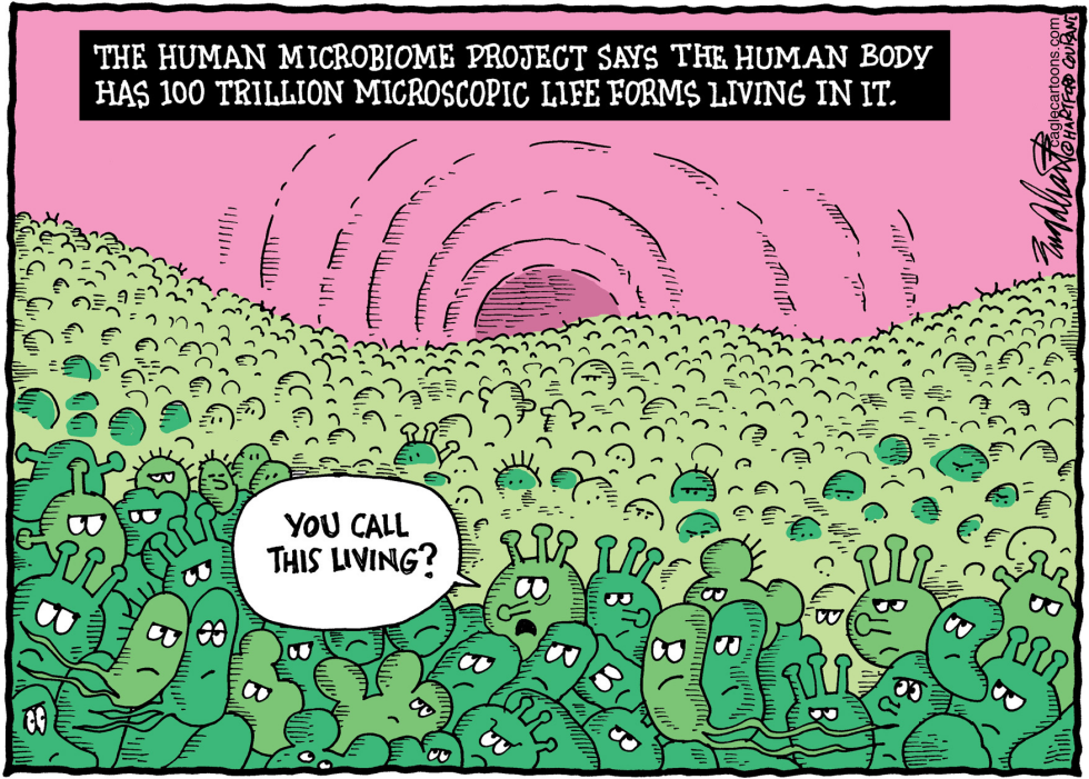  HUMAN MICROBIONE PROJECT by Bob Englehart