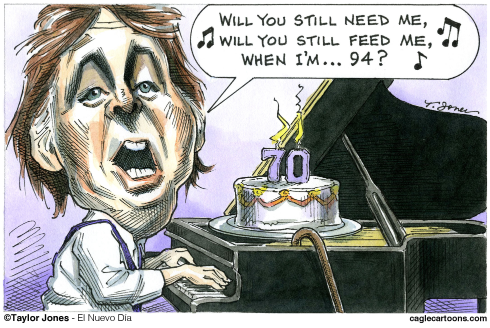  PAUL MCCARTNEY TURNS 70 ON JUNE 18  by Taylor Jones