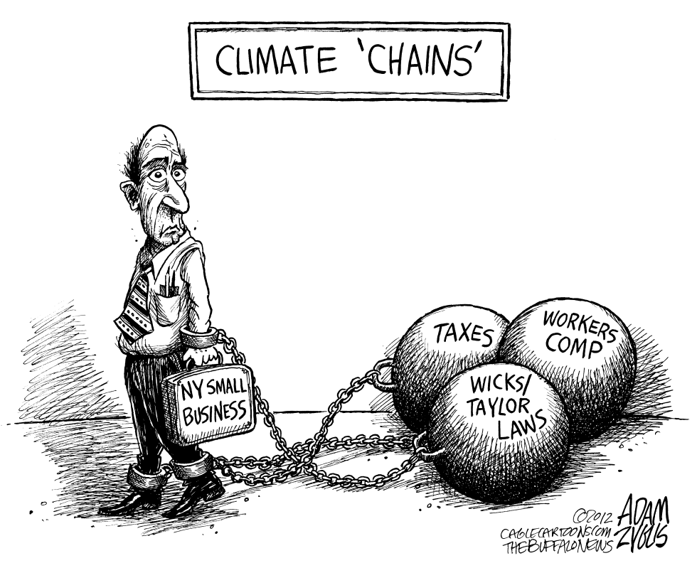  LOCAL NY BUSINESS CLIMATE by Adam Zyglis