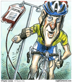 LANCE ARMSTRONG  by Taylor Jones