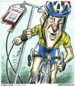 LANCE ARMSTRONG  by Taylor Jones