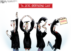 JOBS FOR GRADS by Nate Beeler