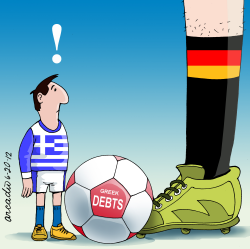 GRECIA VRS ALEMANIA by Arcadio Esquivel