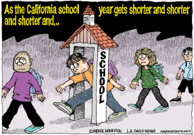 LOCAL-CA SCHOOL YEAR REDUCTION by Wolverton