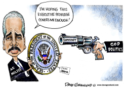 ERIC HOLDER AND CONTEMPT  by Dave Granlund