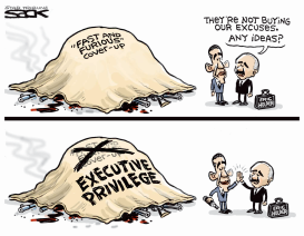 EXECUTIVE PRIVILEGE by Steve Sack