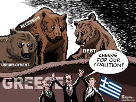 GREEK COALITION by Paresh Nath