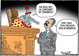 ERIC HOLDER by Bob Englehart