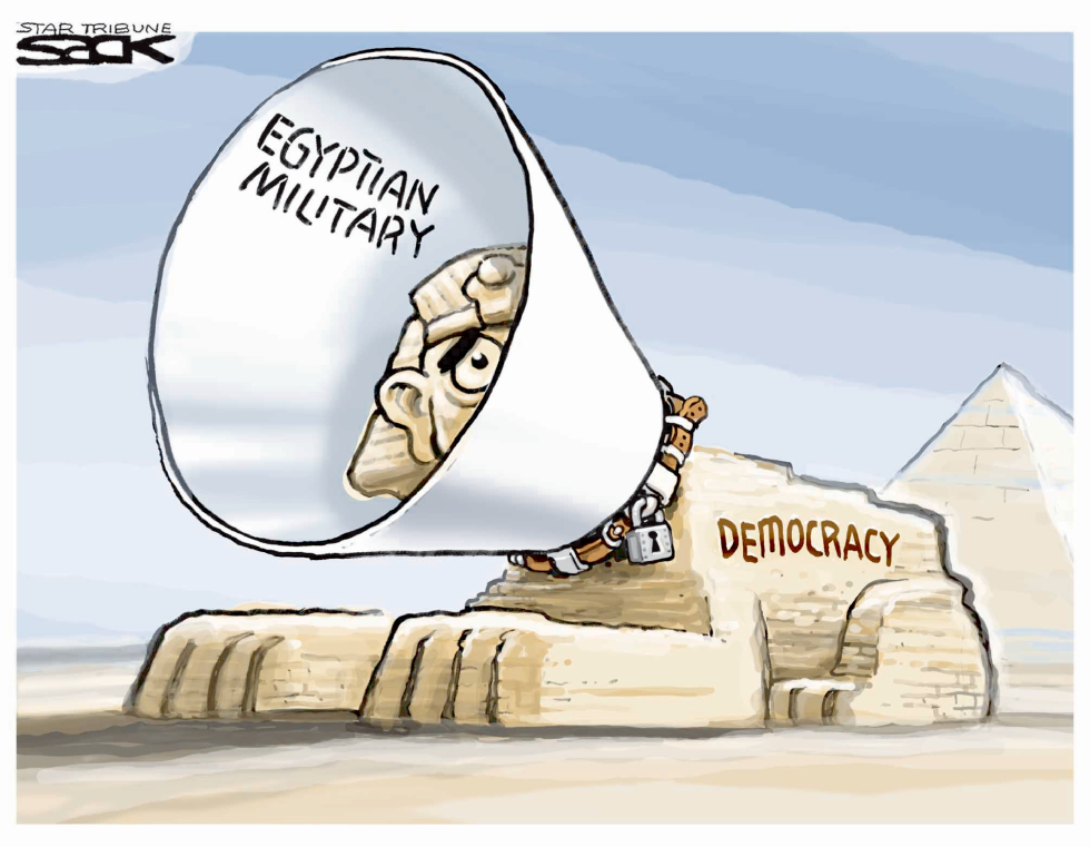  EGYPTIAN MILITARY by Steve Sack