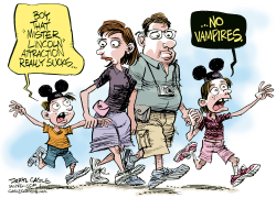 LINCOLN, VAMPIRES AND DISNEYLAND by Daryl Cagle