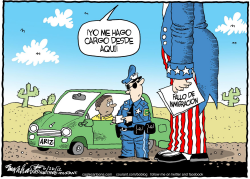 FALLO DE LA CORTE SOBRE INMIGRACION by Bob Englehart