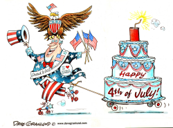 HAPPY FOURTH OF JULY by Dave Granlund