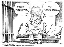 SANDUSKY GUILTY by Dave Granlund