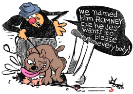 ROMNEY THE PLEASER by Randall Enos