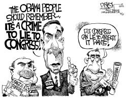 LYING TO CONGRESS by John Darkow