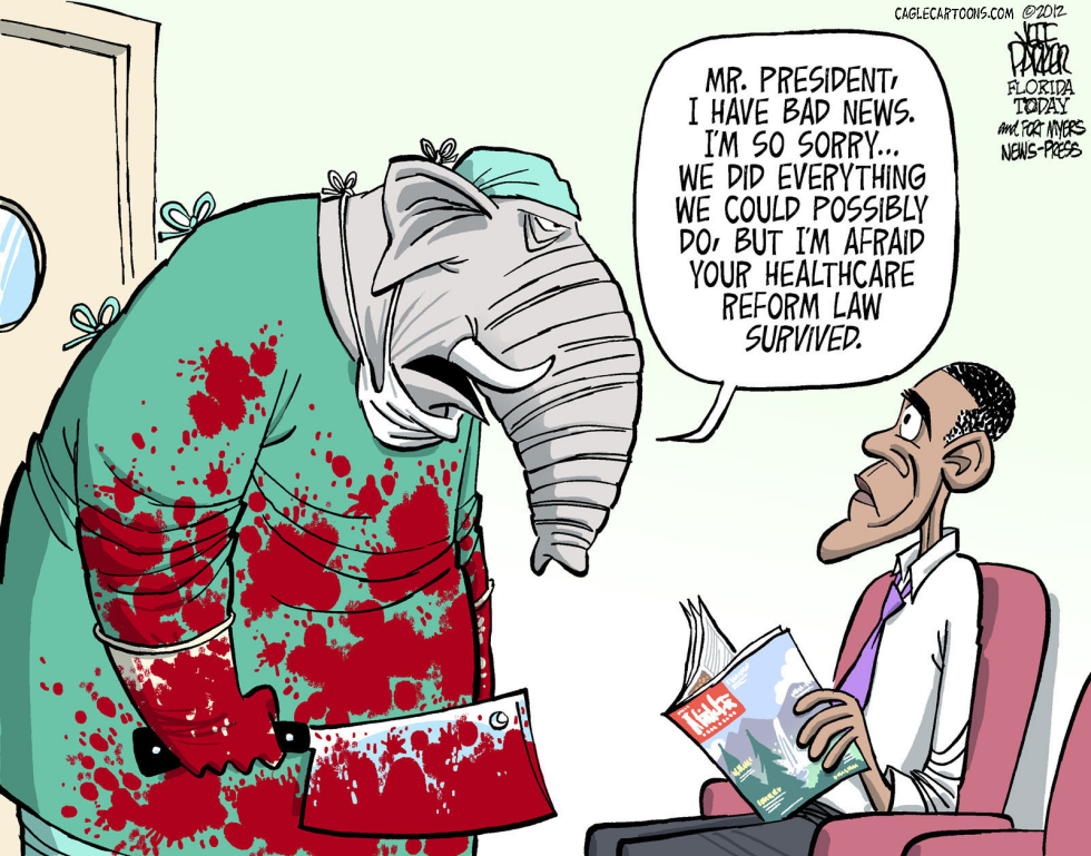  GOP AFFORDABLE CARE ACT REACTION by Jeff Parker