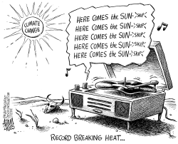 RECORD BREAKING HEAT by Adam Zyglis