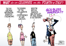 JULY FOURTH by Nate Beeler