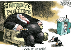 ELECTION MONEY by Pat Bagley