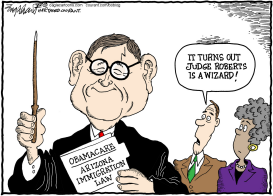 JOHN ROBERTS by Bob Englehart