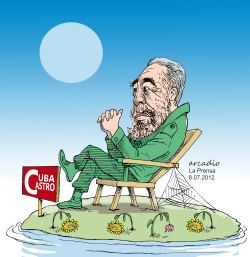 LA ISLA Y SU DUEñO by Arcadio Esquivel