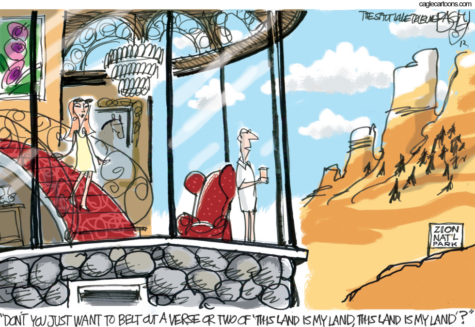  PARADISE LOST by Pat Bagley