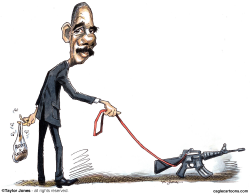 ERIC HOLDER PASEA AL PERRO by Taylor Jones