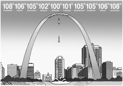 LOCAL MO- 10 DAY HEAT WAVE by RJ Matson