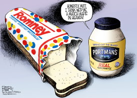 ROMNEY AND PORTMAN by Nate Beeler