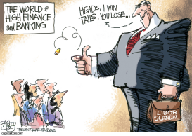 BARCLAYS LIBOR SCANDAL by Pat Bagley