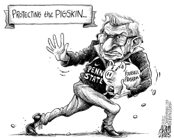 JOE PATERNO LEGACY by Adam Zyglis