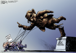 JOE PATERNO by Nate Beeler