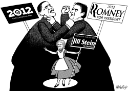 JILL STEIN FOR PRESIDENT by Rainer Hachfeld