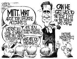 WHATS MITT HIDING by John Darkow