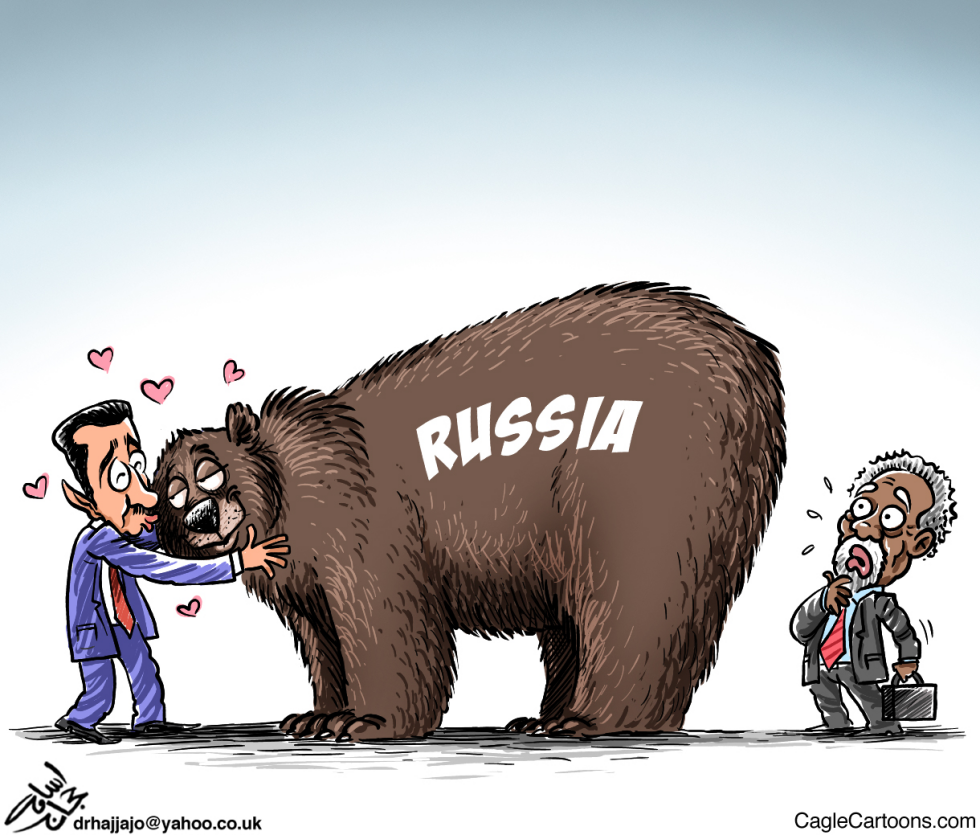  TO RUSSIA WITH LOVE by Osama Hajjaj