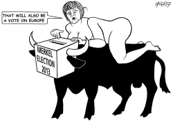 MERKEL ELECTION 2013 by Rainer Hachfeld