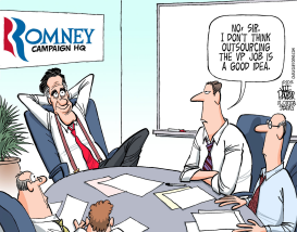 MITT ROMNEY VP JOB OUTSOURCE by Parker